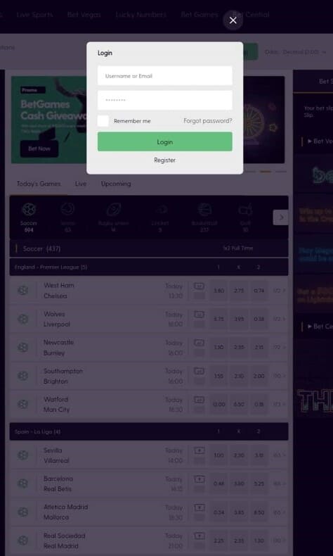 How to deposit on Bet.co.za