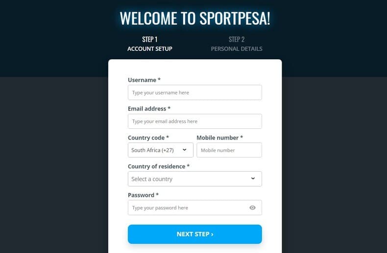  How to Register on SportPesa