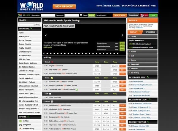 How to bet on World Sport Betting