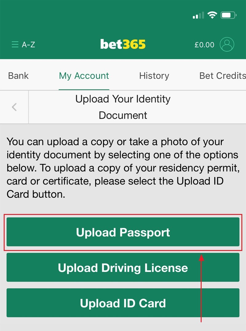 How to FICA on Bet365