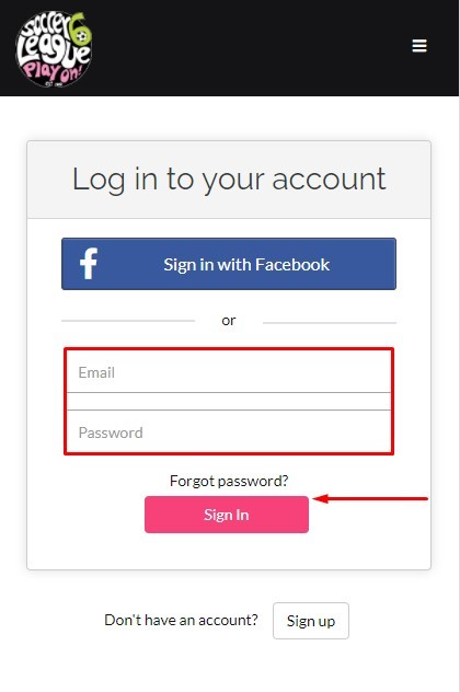 How to login to Soccer6